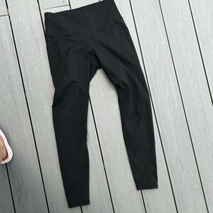 Black High-Waisted Leggings